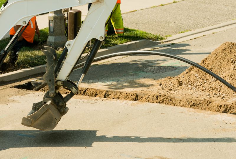 Excavation for Culvert Installation