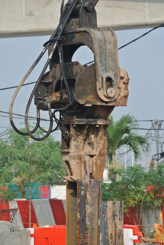 Construction Equipment in Use