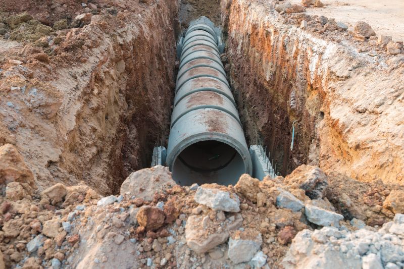 Excavation for Culvert Pipes
