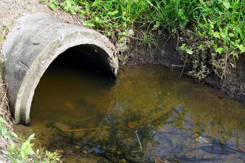 Products For Culvert Pipe Installations in use